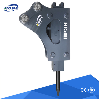 रॉक एक्सकेवेटर हाइड्रोलिक ब्रेकर स्टील 2-3.5 टन SANY, XCMG और DOOSAN53
